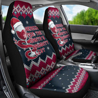 Headin For Santas Naughty Christmas Christmas Car Seat Cover Xmas Holiday Patterns - Wonder Print Shop