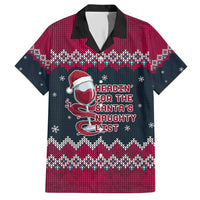 Headin For Santas Naughty Christmas Christmas Hawaiian Shirt Xmas Holiday Patterns - Wonder Print Shop