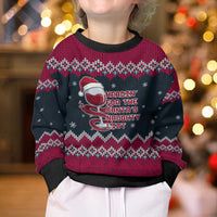 Headin For Santas Naughty Christmas Kid Ugly Christmas Sweater Xmas Holiday Patterns - Wonder Print Shop