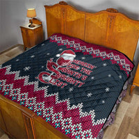 Headin For Santas Naughty Christmas Christmas Quilt Xmas Holiday Patterns - Wonder Print Shop