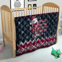 Headin For Santas Naughty Christmas Christmas Quilt Xmas Holiday Patterns - Wonder Print Shop