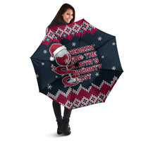 Headin For Santas Naughty Christmas Christmas Umbrella Xmas Holiday Patterns - Wonder Print Shop