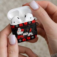Christmas Boxing Santa And Krampus AirPods Case Xmas Holiday Patterns - Wonder Print Shop
