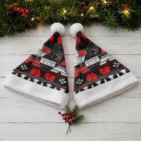 Christmas Boxing Santa And Krampus Christmas Santa Hat Xmas Holiday Patterns - Wonder Print Shop