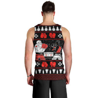 Christmas Boxing Santa And Krampus Men Tank Top Xmas Holiday Patterns - Wonder Print Shop