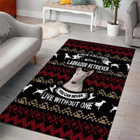 Christmas Bull Dog Terrier Area Rug Xmas Holiday Patterns - Wonder Print Shop