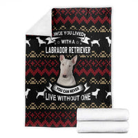 Christmas Bull Dog Terrier Blanket Xmas Holiday Patterns - Wonder Print Shop