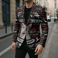 Christmas Bull Dog Terrier Blazer Xmas Holiday Patterns - Wonder Print Shop