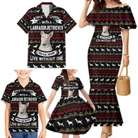 Christmas Bull Dog Terrier Family Matching Mermaid Dress and Hawaiian Shirt Xmas Holiday Patterns - Wonder Print Shop