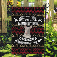 Christmas Bull Dog Terrier Garden Flag Xmas Holiday Patterns - Wonder Print Shop