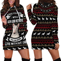 Christmas Bull Dog Terrier Hoodie Dress Xmas Holiday Patterns - Wonder Print Shop