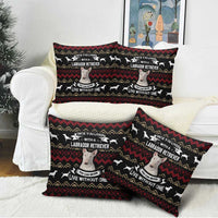 Christmas Bull Dog Terrier Pillow Cover Xmas Holiday Patterns - Wonder Print Shop
