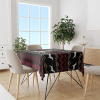 Christmas Bull Dog Terrier Tablecloth Xmas Holiday Patterns - Wonder Print Shop