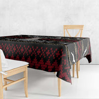 Christmas Bull Dog Terrier Tablecloth Xmas Holiday Patterns - Wonder Print Shop
