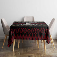 Christmas Bull Dog Terrier Tablecloth Xmas Holiday Patterns - Wonder Print Shop