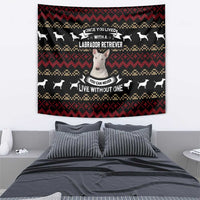 Christmas Bull Dog Terrier Tapestry Xmas Holiday Patterns - Wonder Print Shop