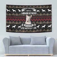 Christmas Bull Dog Terrier Tapestry Xmas Holiday Patterns - Wonder Print Shop