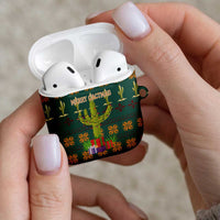 Cactus Gifts Christmas AirPods Case Xmas Holiday Patterns - Wonder Print Shop