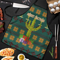 Cactus Gifts Christmas Apron Xmas Holiday Patterns - Wonder Print Shop