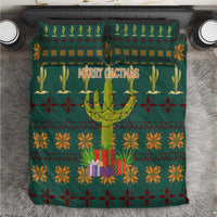 Cactus Gifts Christmas Bedding Set Xmas Holiday Patterns - Wonder Print Shop