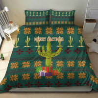Cactus Gifts Christmas Bedding Set Xmas Holiday Patterns - Wonder Print Shop