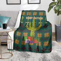 Cactus Gifts Christmas Blanket Xmas Holiday Patterns - Wonder Print Shop