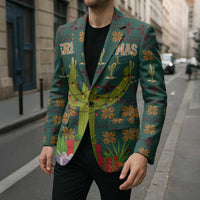 Cactus Gifts Christmas Blazer Xmas Holiday Patterns - Wonder Print Shop