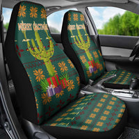 Cactus Gifts Christmas Car Seat Cover Xmas Holiday Patterns - Wonder Print Shop