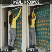 Cactus Gifts Christmas Door Cover Xmas Holiday Patterns - Wonder Print Shop