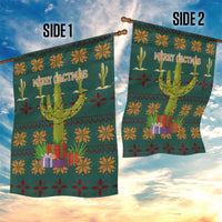 Cactus Gifts Christmas Garden Flag Xmas Holiday Patterns - Wonder Print Shop