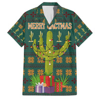 Cactus Gifts Christmas Hawaiian Shirt Xmas Holiday Patterns - Wonder Print Shop
