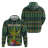 Cactus Gifts Christmas Hoodie Xmas Holiday Patterns - Wonder Print Shop