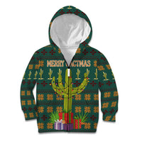 Cactus Gifts Christmas Kid Hoodie Xmas Holiday Patterns - Wonder Print Shop