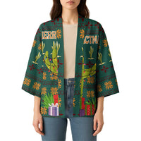 Cactus Gifts Christmas Kimono Xmas Holiday Patterns - Wonder Print Shop
