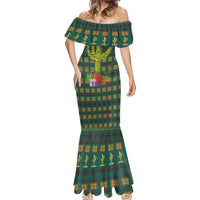 Cactus Gifts Christmas Mermaid Dress Xmas Holiday Patterns - Wonder Print Shop