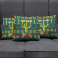 Cactus Gifts Christmas Pillow Cover Xmas Holiday Patterns - Wonder Print Shop