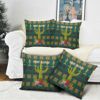 Cactus Gifts Christmas Pillow Cover Xmas Holiday Patterns - Wonder Print Shop