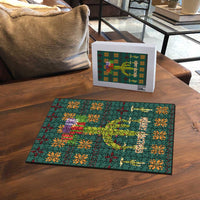 Cactus Gifts Christmas Puzzle Xmas Holiday Patterns - Wonder Print Shop