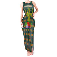 Cactus Gifts Christmas Tank Maxi Dress Xmas Holiday Patterns - Wonder Print Shop