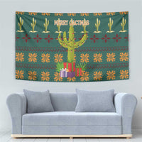 Cactus Gifts Christmas Tapestry Xmas Holiday Patterns - Wonder Print Shop