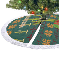 Cactus Gifts Christmas Tree Skirt Xmas Holiday Patterns - Wonder Print Shop