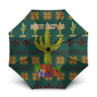 Cactus Gifts Christmas Umbrella Xmas Holiday Patterns - Wonder Print Shop