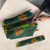 Cactus Gifts Christmas Umbrella Xmas Holiday Patterns - Wonder Print Shop