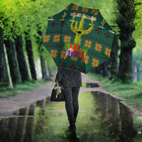 Cactus Gifts Christmas Umbrella Xmas Holiday Patterns - Wonder Print Shop