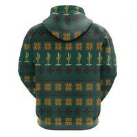 Cactus Gifts Christmas Zip Hoodie Xmas Holiday Patterns - Wonder Print Shop