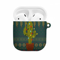 Cactus Christmas AirPods Case Xmas Holiday Patterns - Wonder Print Shop