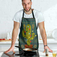 Cactus Christmas Apron Xmas Holiday Patterns - Wonder Print Shop