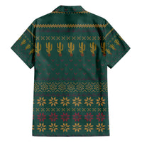 Cactus Christmas Hawaiian Shirt Xmas Holiday Patterns - Wonder Print Shop