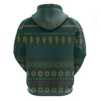 Cactus Christmas Hoodie Xmas Holiday Patterns - Wonder Print Shop