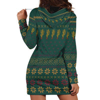 Cactus Christmas Hoodie Dress Xmas Holiday Patterns - Wonder Print Shop